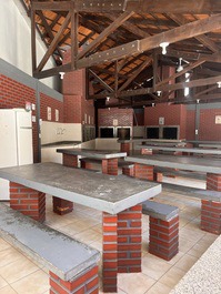 Churrasqueira compartilhada 