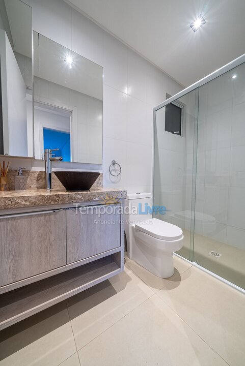 Apartment for vacation rental in Bombinhas (Praia de Bombas)