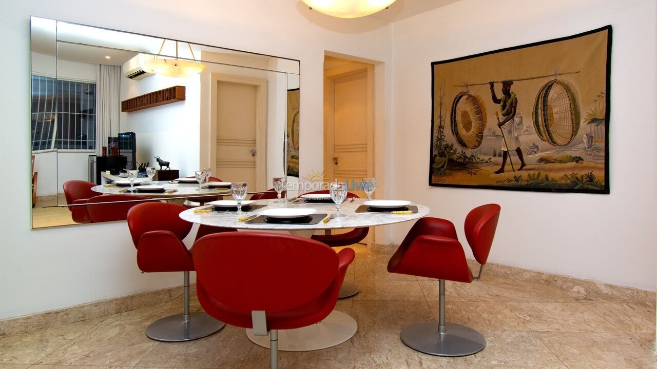 Apartamento para aluguel de temporada em Rio de Janeiro (Ipanema)