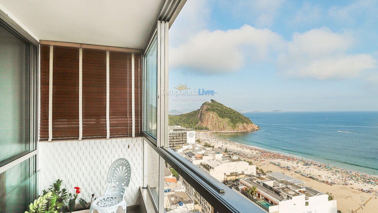 Apartamento para aluguel de temporada em Rio de Janeiro (Leme)