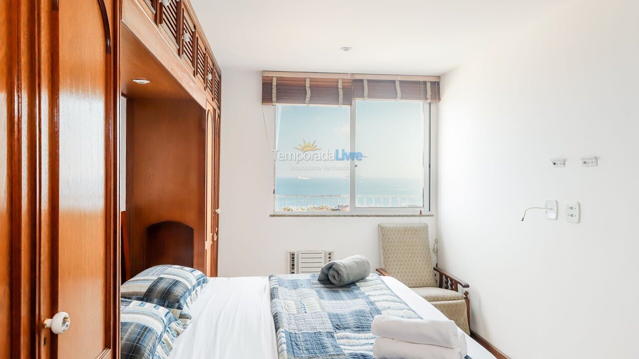 Apartamento para aluguel de temporada em Rio de Janeiro (Leme)