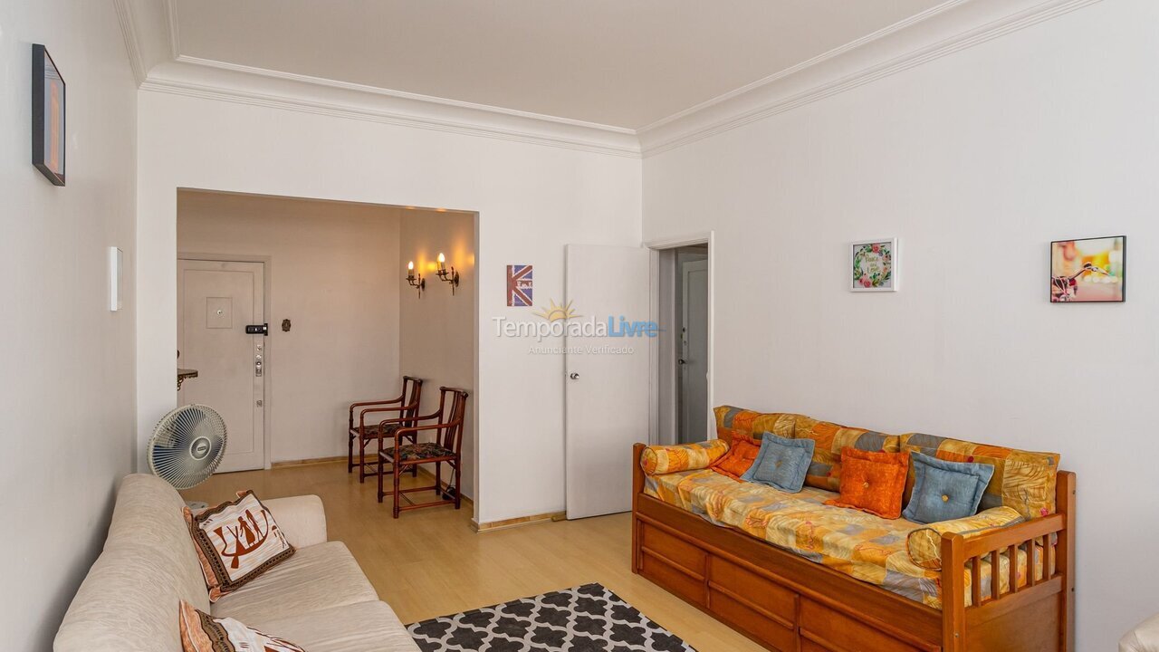 Apartamento para aluguel de temporada em Rio de Janeiro (Copacabana)