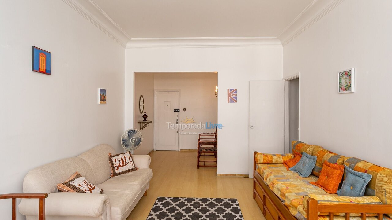 Apartamento para aluguel de temporada em Rio de Janeiro (Copacabana)