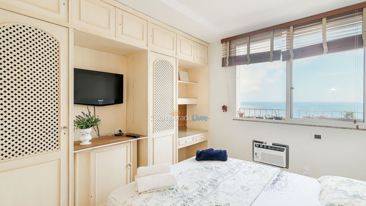Apartamento para aluguel de temporada em Rio de Janeiro (Leme)