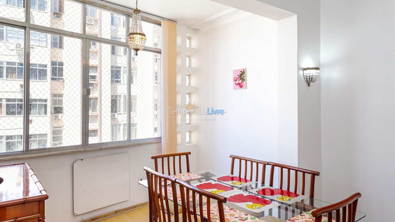 Apartamento para aluguel de temporada em Rio de Janeiro (Copacabana)