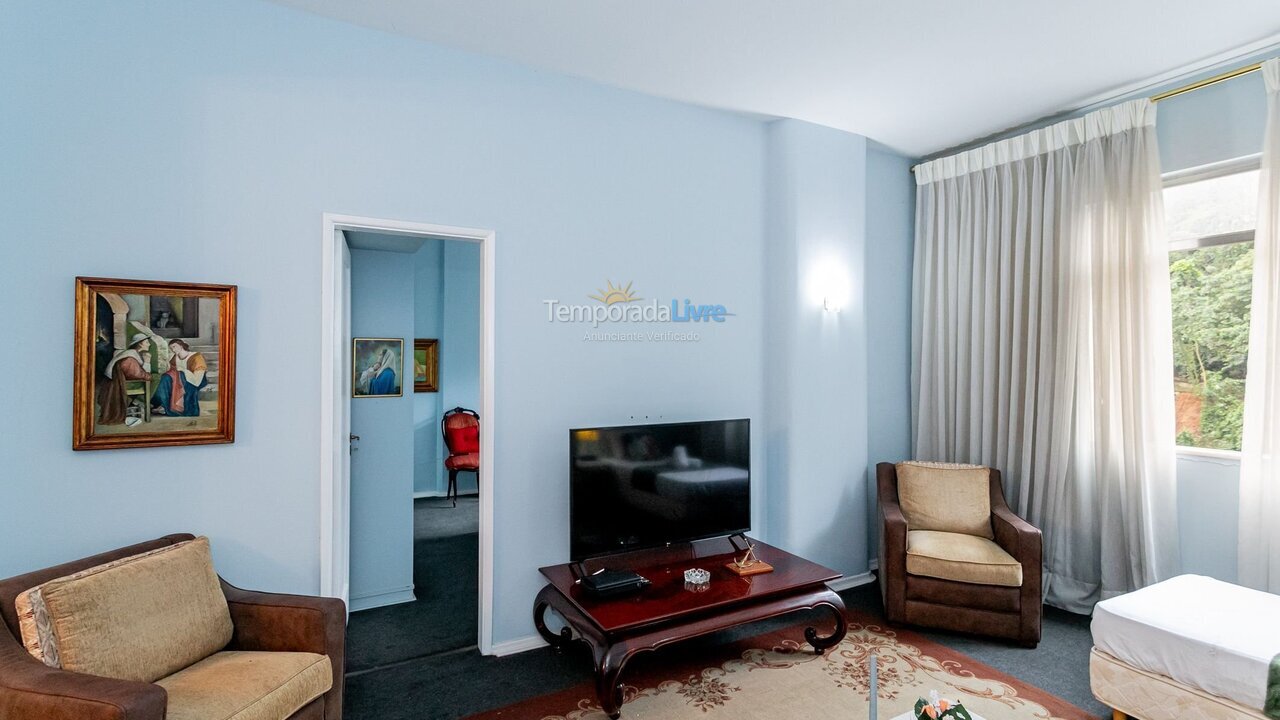 Apartamento para alquiler de vacaciones em Petrópolis (Petrópolis Cidade Imperial)