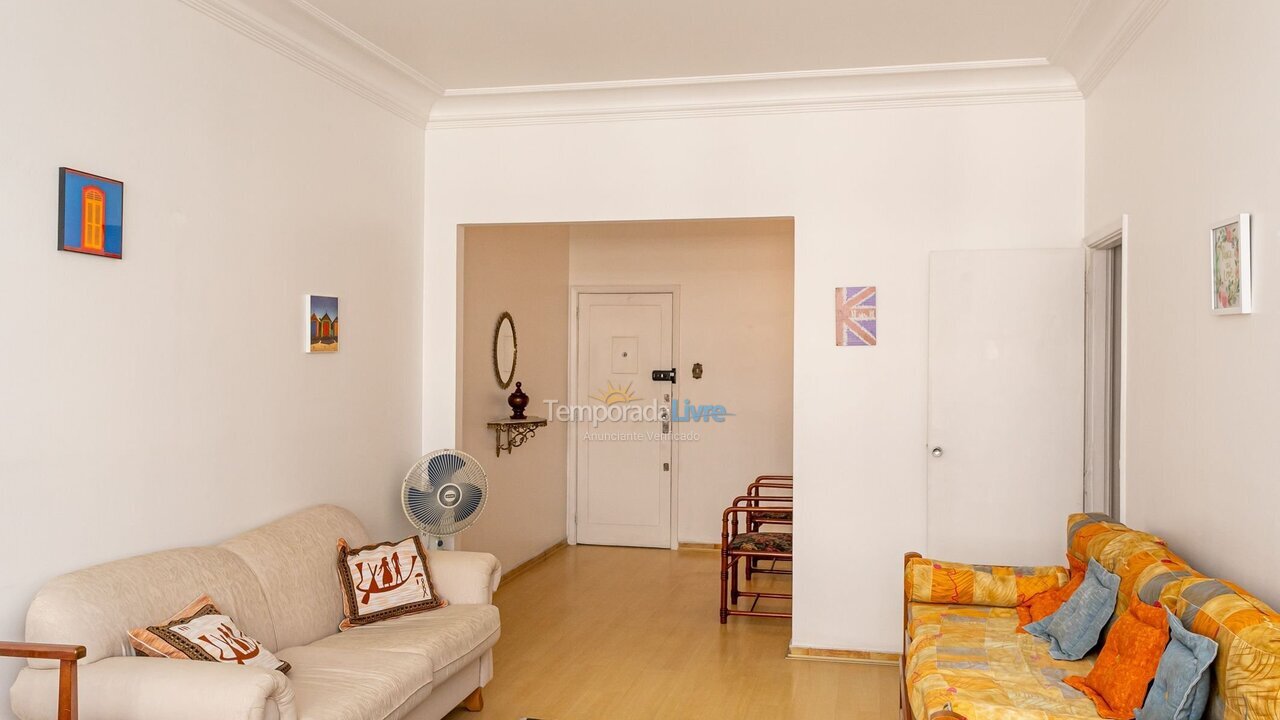 Apartamento para aluguel de temporada em Rio de Janeiro (Copacabana)