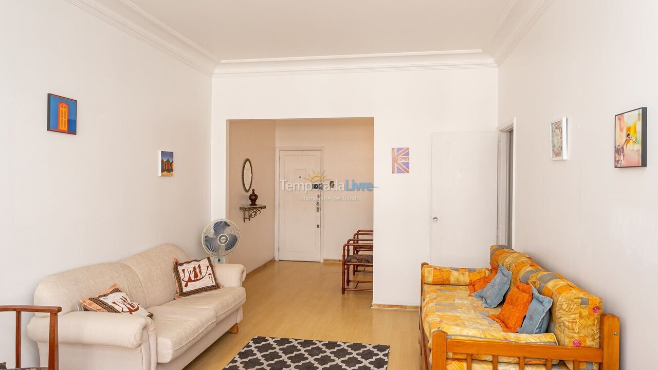 Apartamento para aluguel de temporada em Rio de Janeiro (Copacabana)