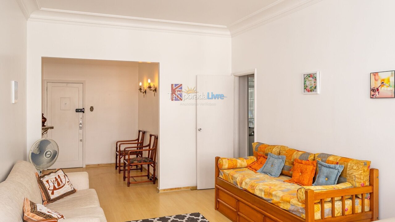 Apartamento para aluguel de temporada em Rio de Janeiro (Copacabana)