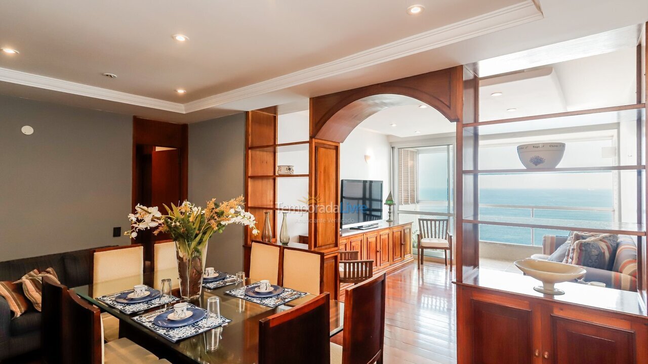 Apartamento para aluguel de temporada em Rio de Janeiro (Leme)