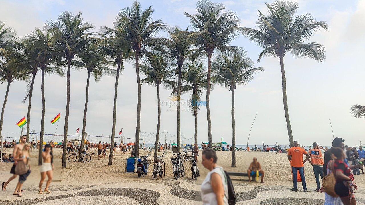 Apartamento para aluguel de temporada em Rio de Janeiro (Leme)