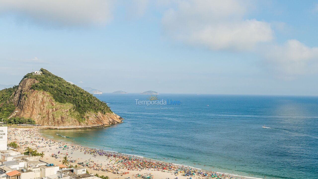 Apartamento para aluguel de temporada em Rio de Janeiro (Leme)