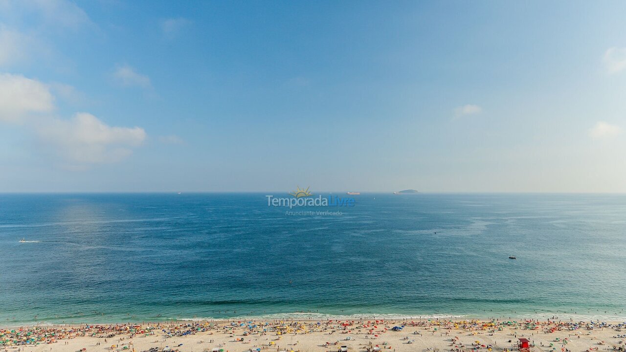 Apartamento para aluguel de temporada em Rio de Janeiro (Leme)