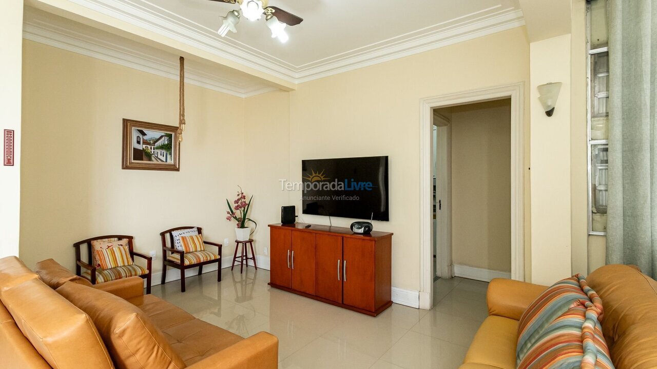 Apartamento para aluguel de temporada em Rio de Janeiro (Copacabana)