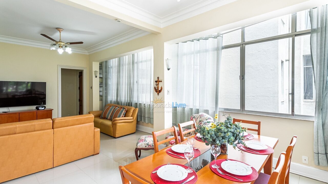 Apartamento para aluguel de temporada em Rio de Janeiro (Copacabana)