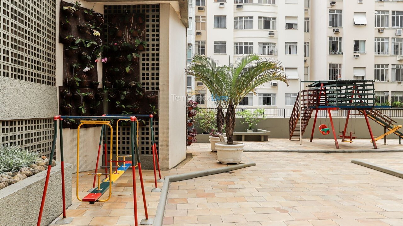 Apartamento para aluguel de temporada em Rio de Janeiro (Leme)