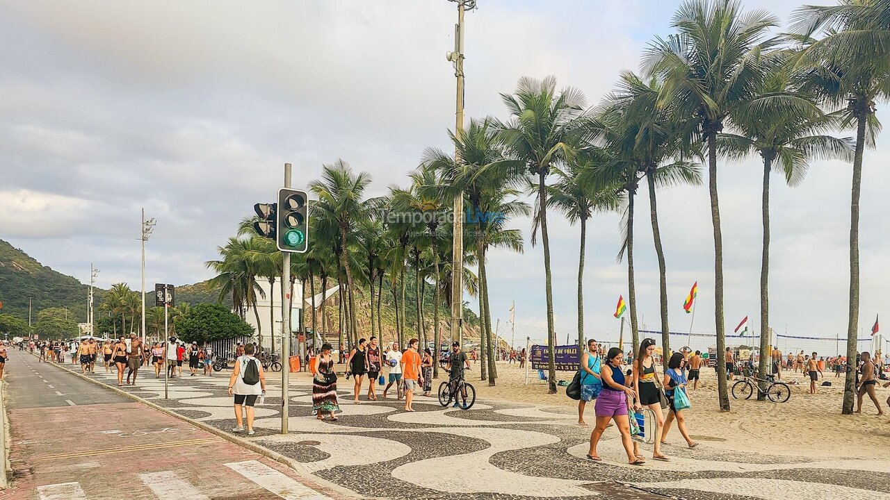 Apartamento para aluguel de temporada em Rio de Janeiro (Leme)