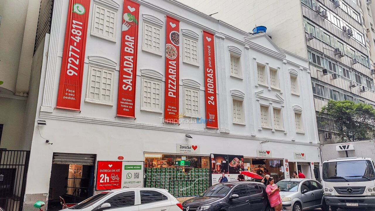 Apartamento para aluguel de temporada em Rio de Janeiro (Leme)