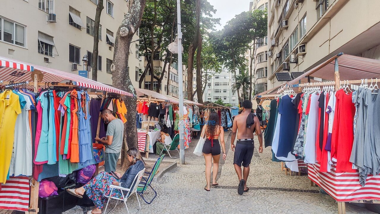 Apartamento para aluguel de temporada em Rio de Janeiro (Leme)