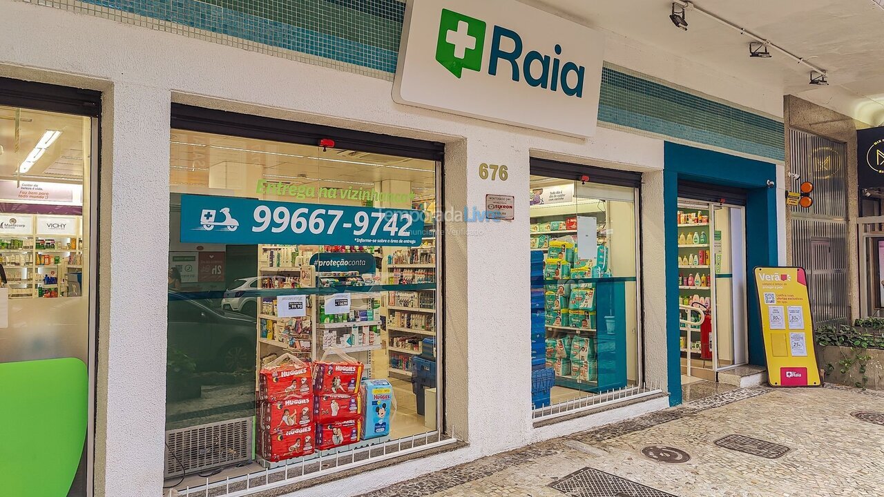 Apartamento para aluguel de temporada em Rio de Janeiro (Leme)
