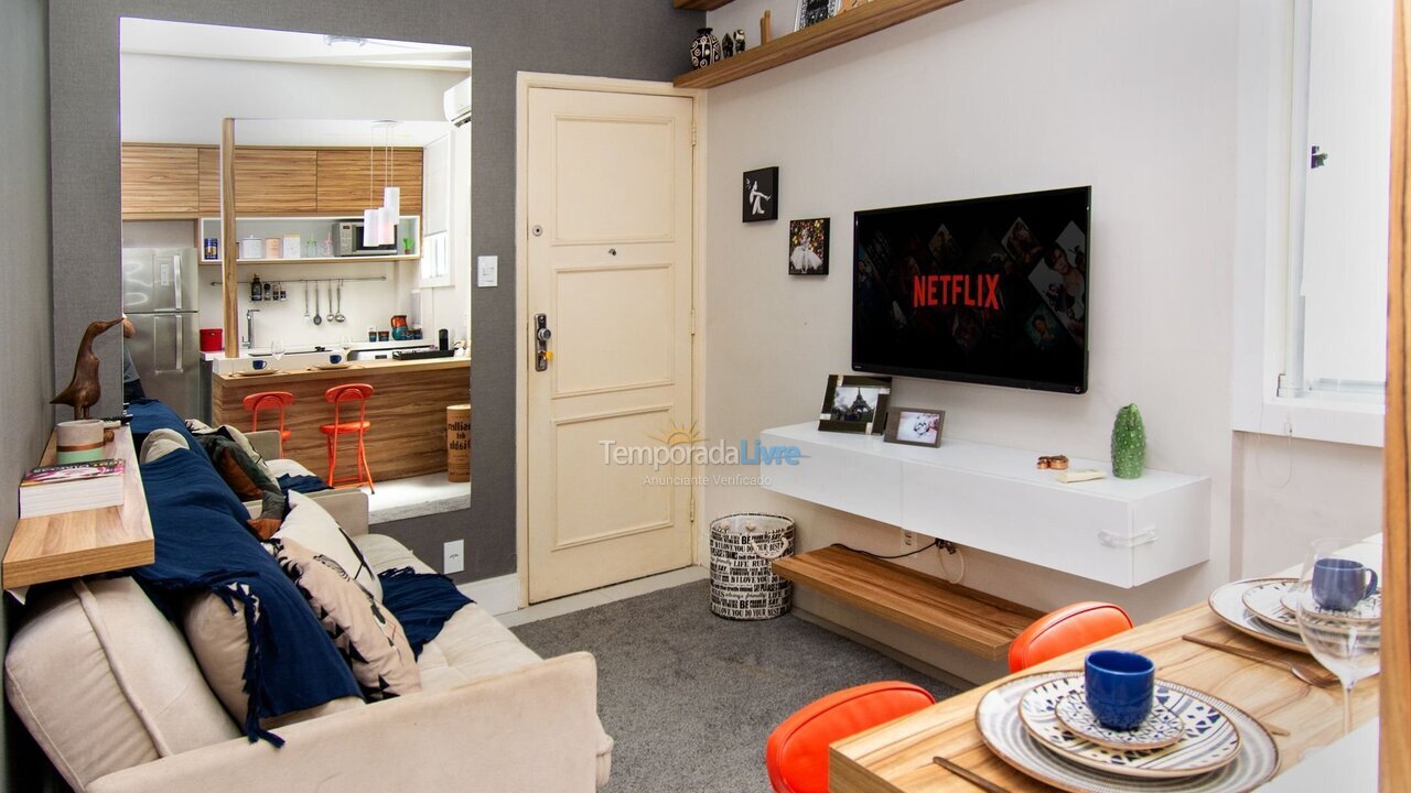 Apartamento para aluguel de temporada em Rio de Janeiro (Leblon)