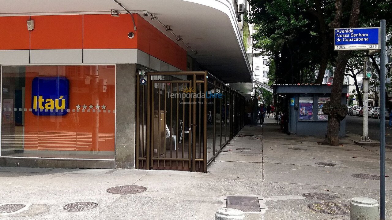 Apartment for vacation rental in Rio de Janeiro (Copacabana)