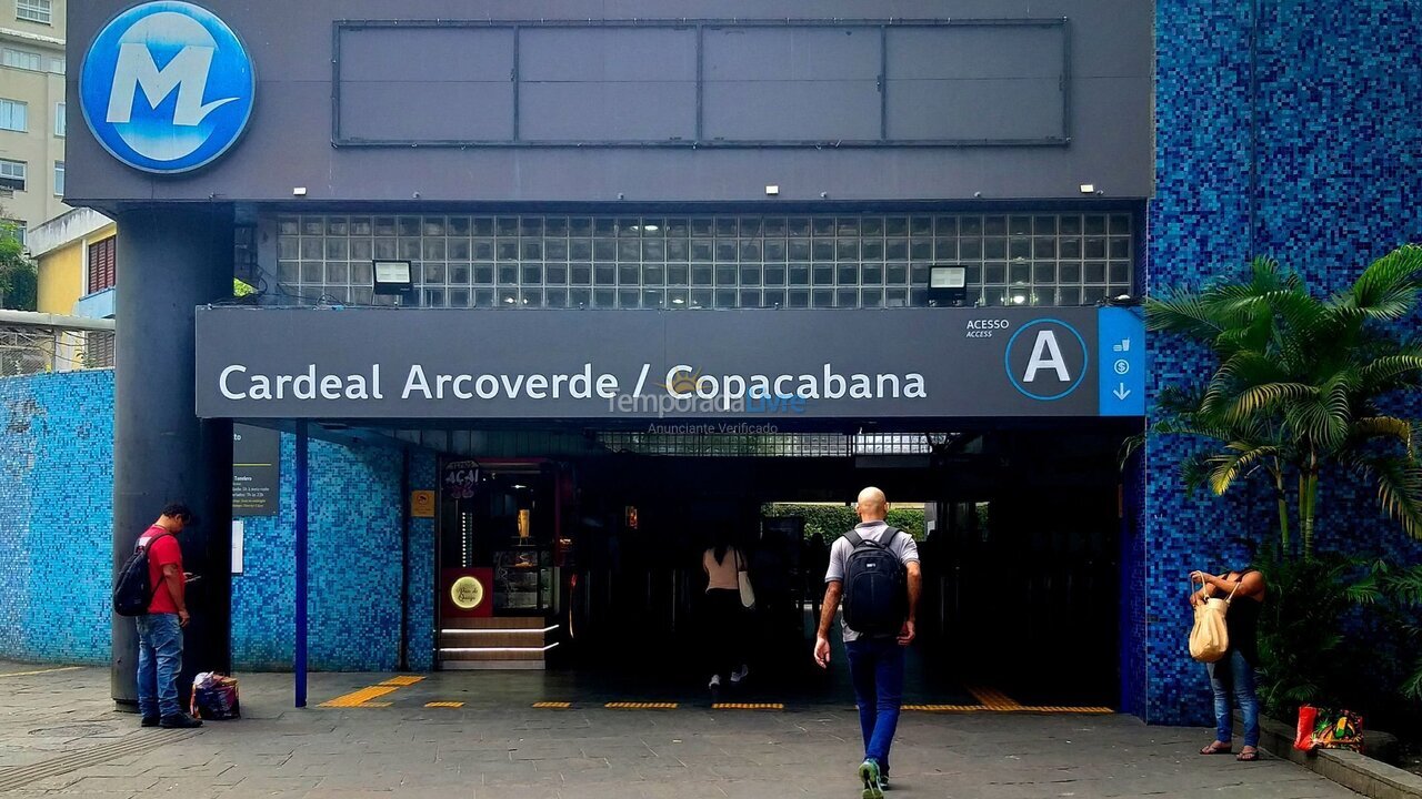 Apartment for vacation rental in Rio de Janeiro (Copacabana)
