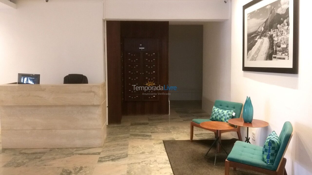 Apartamento para aluguel de temporada em Rio de Janeiro (Leblon)