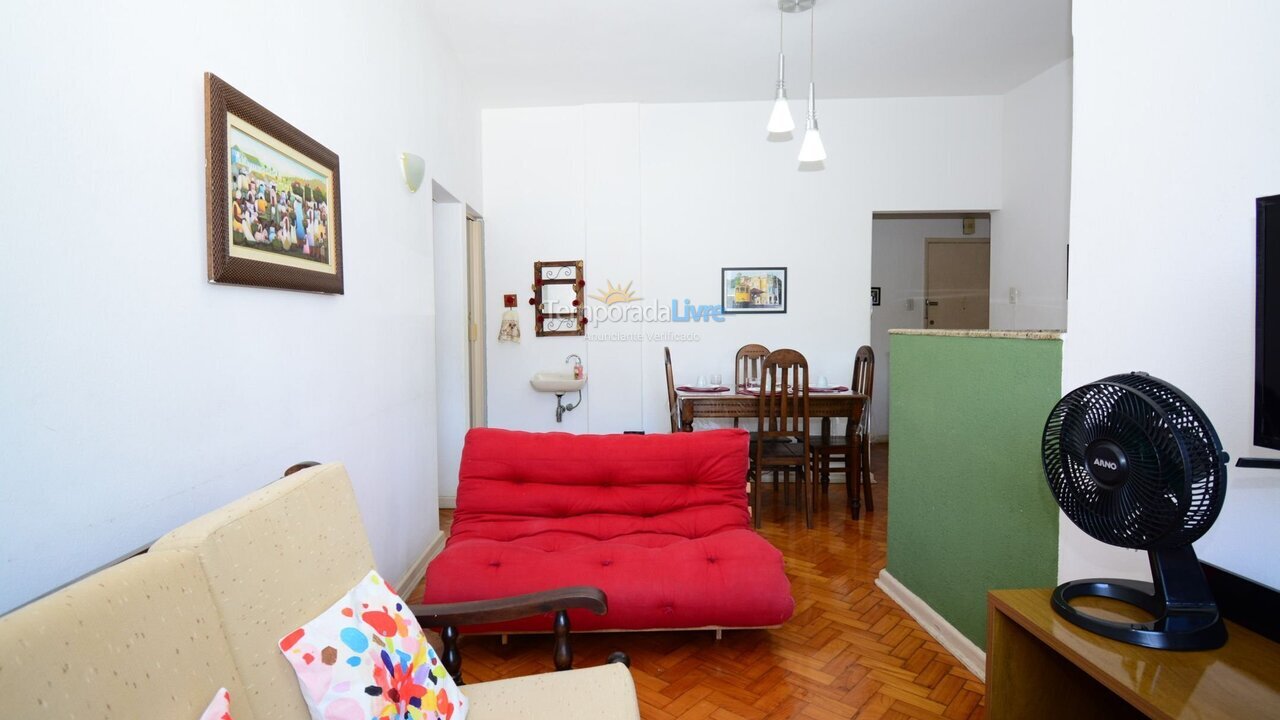 Apartamento para aluguel de temporada em Rio de Janeiro (Glória)