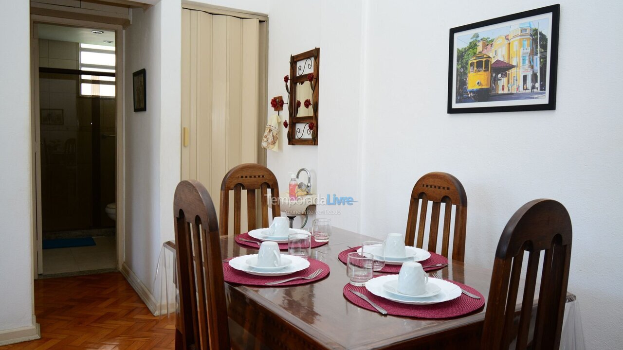 Apartamento para aluguel de temporada em Rio de Janeiro (Glória)
