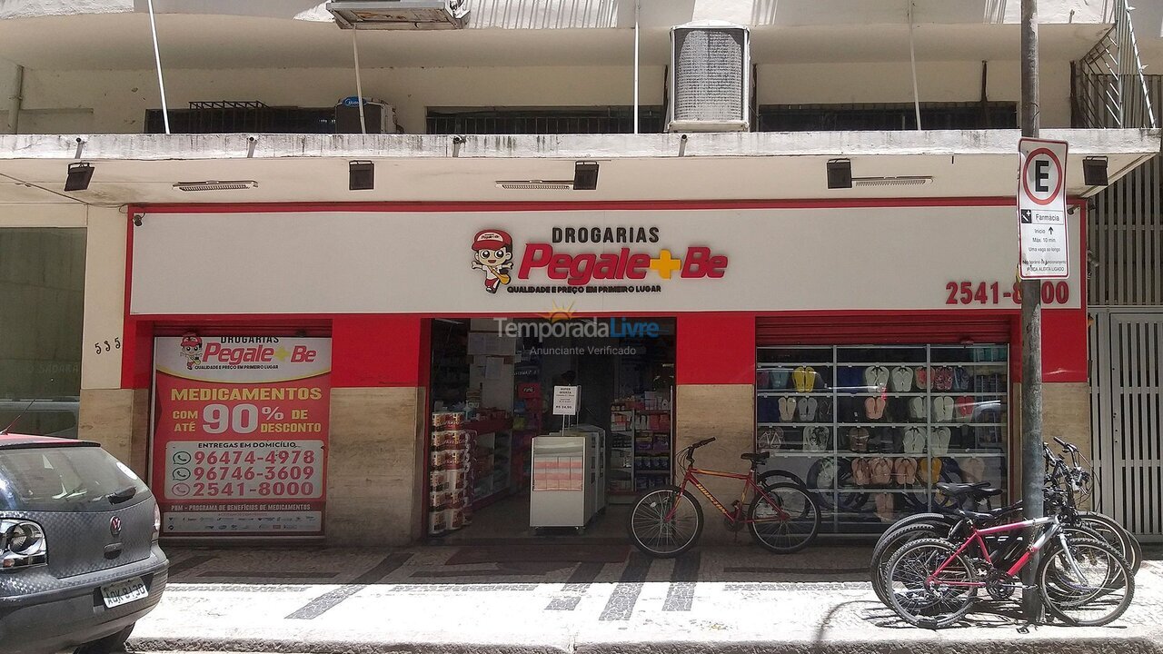 Apartamento para aluguel de temporada em Rio de Janeiro (Leme)