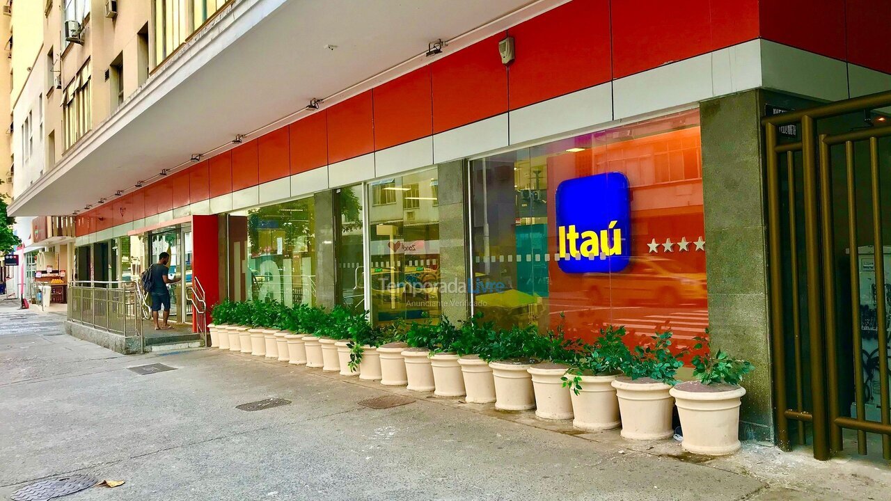 Apartamento para aluguel de temporada em Rio de Janeiro (Leme)