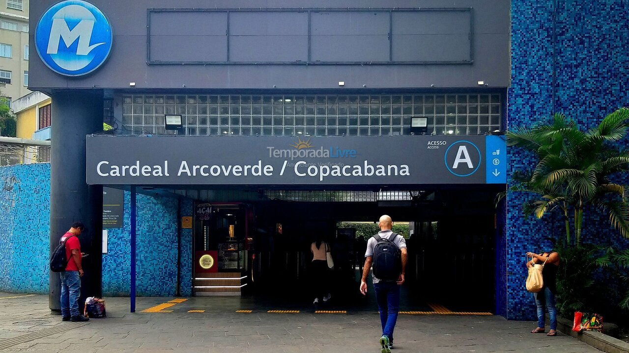 Apartamento para aluguel de temporada em Rio de Janeiro (Leme)