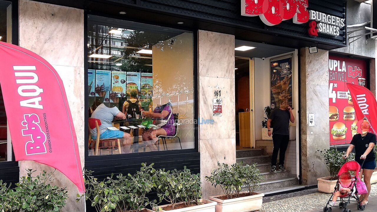 Apartamento para aluguel de temporada em Rio de Janeiro (Leme)