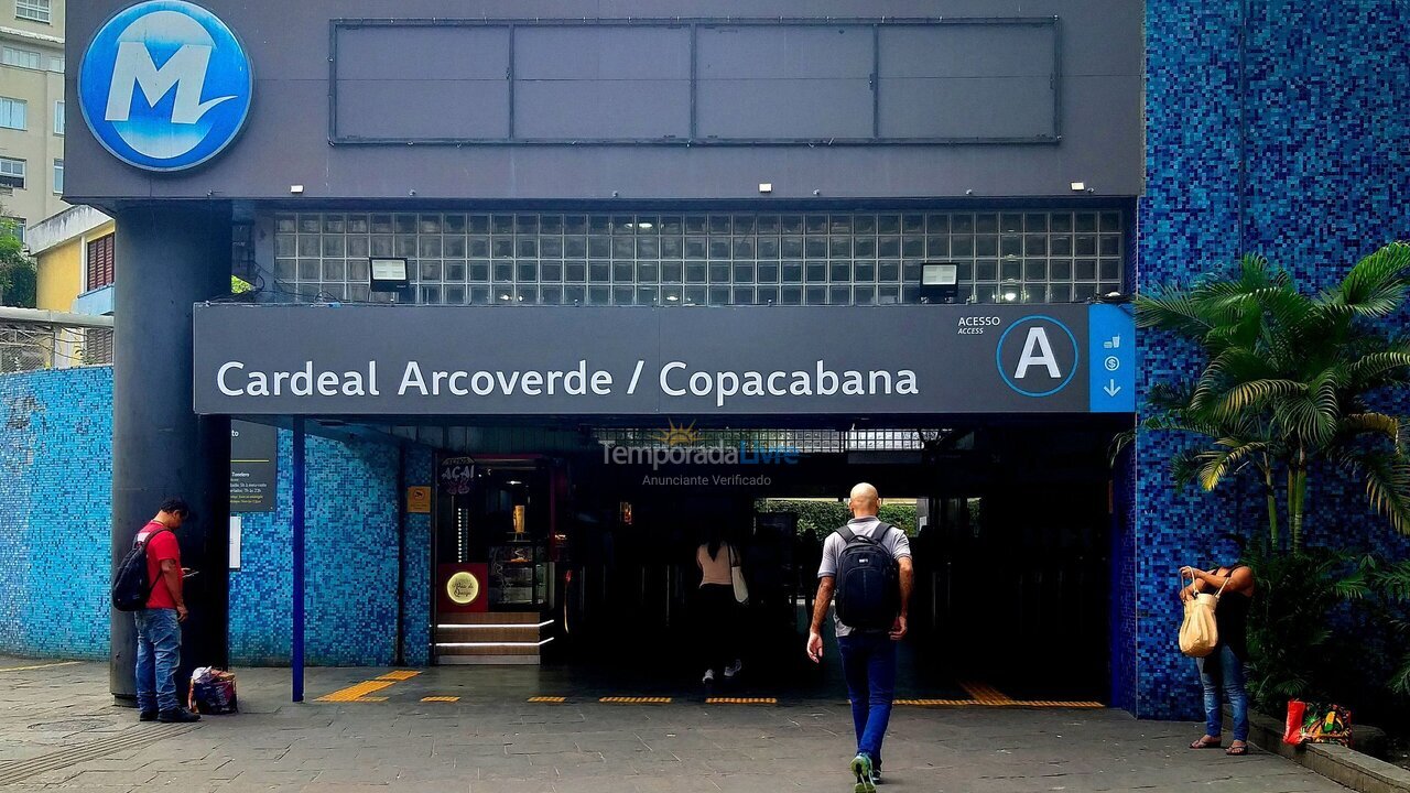 Apartment for vacation rental in Rio de Janeiro (Copacabana)