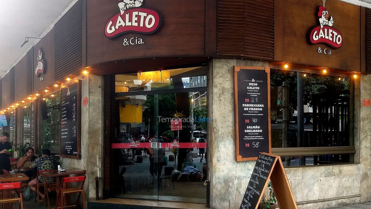 Apartamento para aluguel de temporada em Rio de Janeiro (Leme)