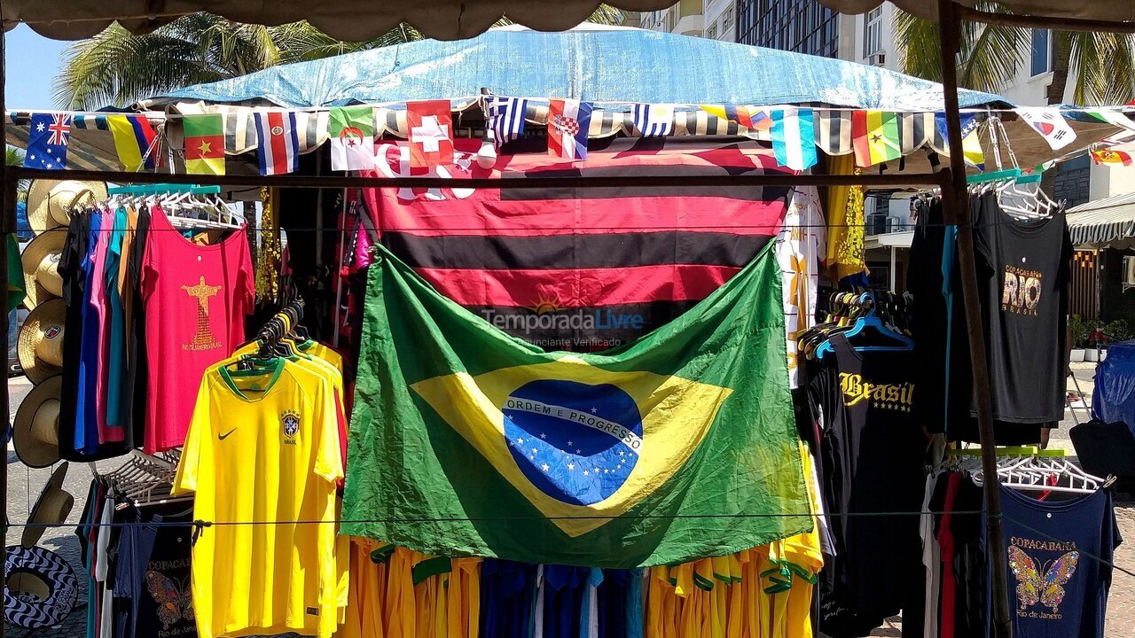 Apartamento para aluguel de temporada em Rio de Janeiro (Leme)