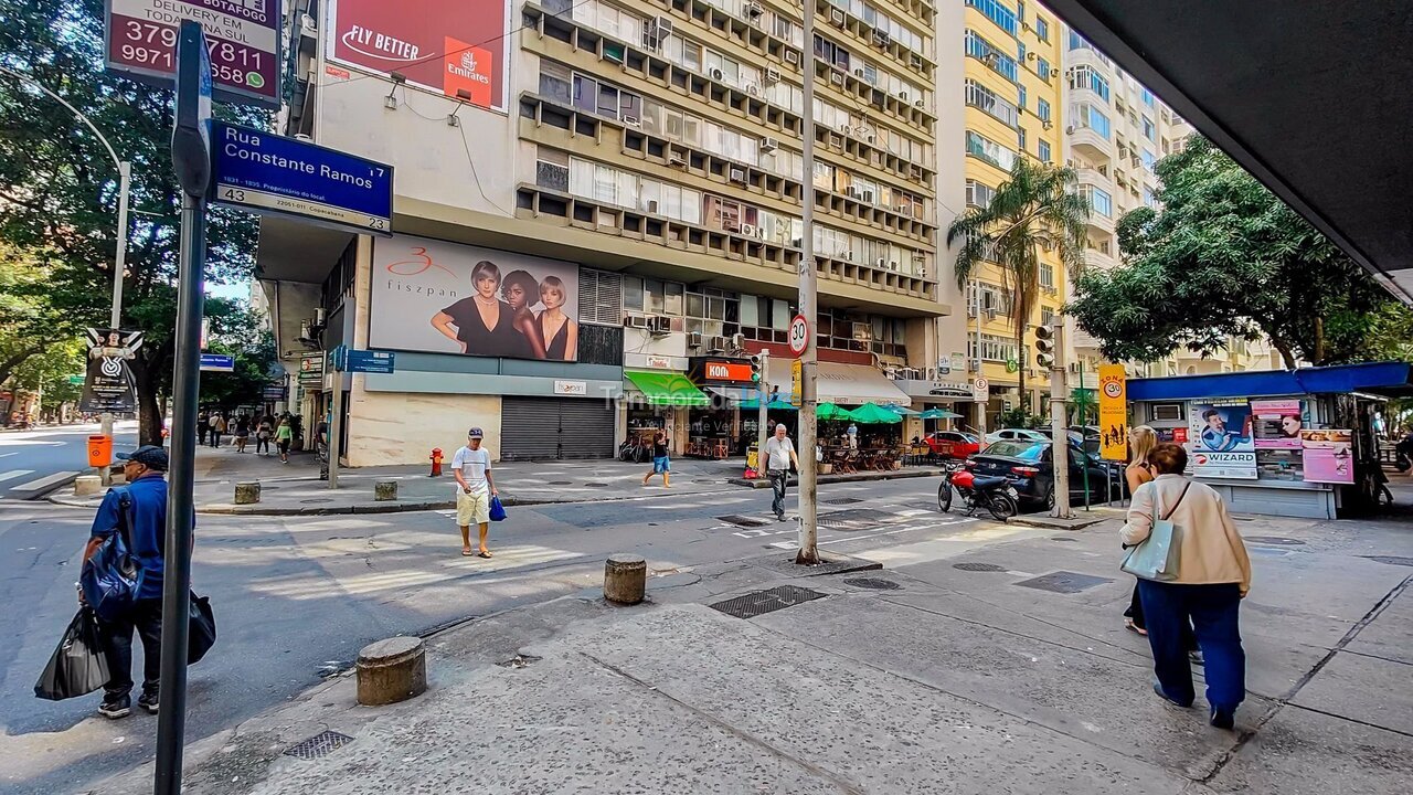 Apartamento para aluguel de temporada em Rio de Janeiro (Copacabana)