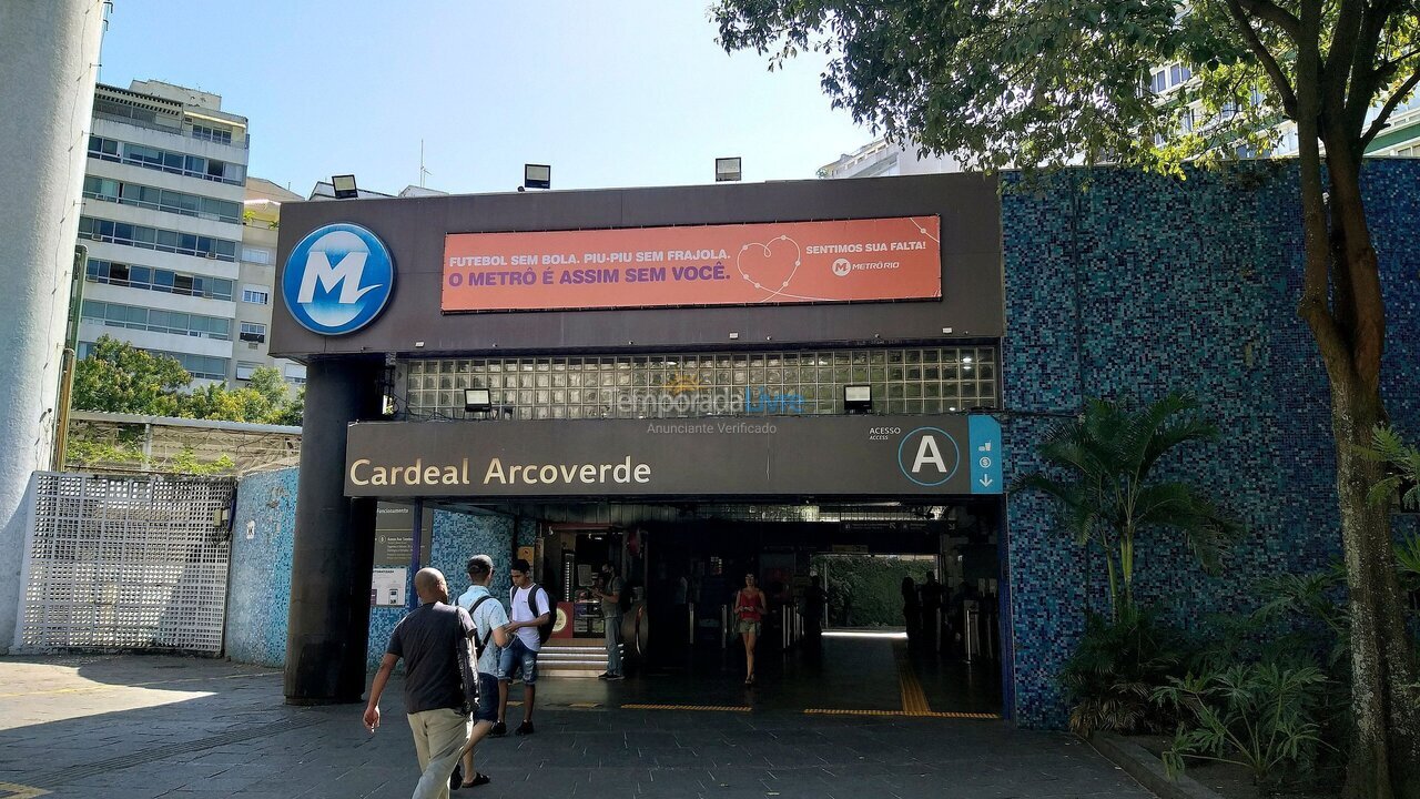 Apartamento para aluguel de temporada em Rio de Janeiro (Leme)