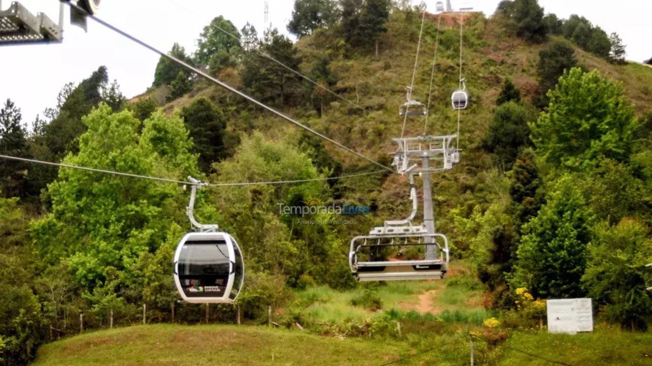 Casa para alquiler de vacaciones em Campos do Jordão (Bairro dos Mellos)
