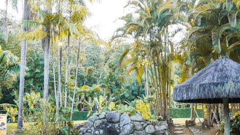 Farm with house and lawn for camping party area for 50 people