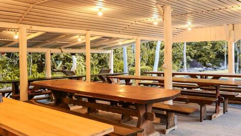 Farm with house and lawn for camping party area for 50 people