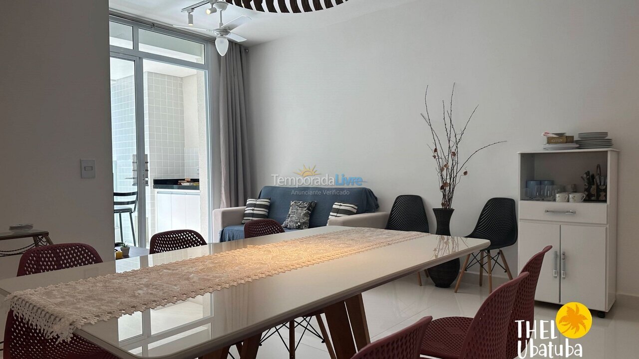 Apartment for vacation rental in Ubatuba (Toninhas)