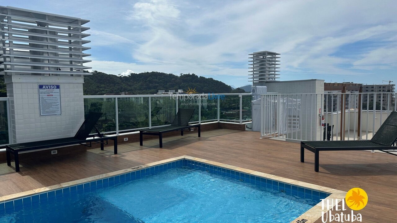 Apartment for vacation rental in Ubatuba (Toninhas)