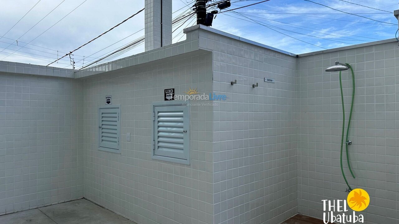 Apartment for vacation rental in Ubatuba (Toninhas)