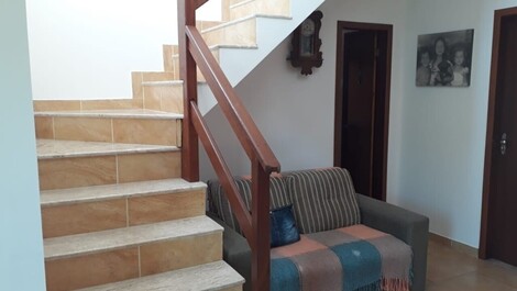 Cód.C028, Casa 3 quartos/suítes, 10 pessoas, praia de Taperapuan.