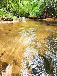 Nossa parte da cachoeira que fica dentro do sítio.