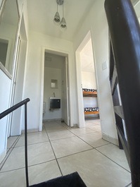 Sobrado Molhes 2 habitaciones, aire acondicionado, 6 personas, primera línea de mar