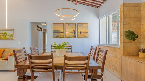 Excelente casa de 6 suites a 200m de la playa