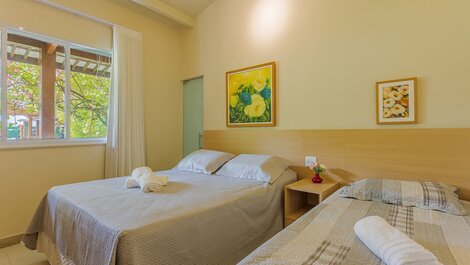 Excelente casa de 6 suites a 200m de la playa